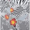 2018, acrylic and graphite on archival canvas digital print, 30 x 22-1/2 in./76 x 57 cm.